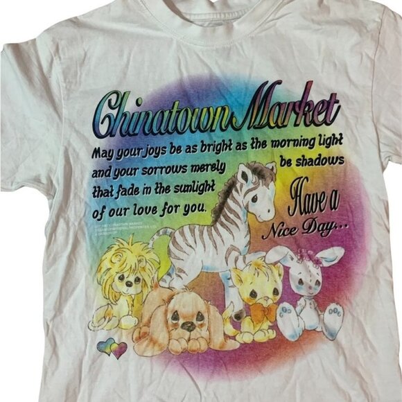 Chinatown Market Rare Vintage Print Shirt | Sz S - Picture 2 of 4